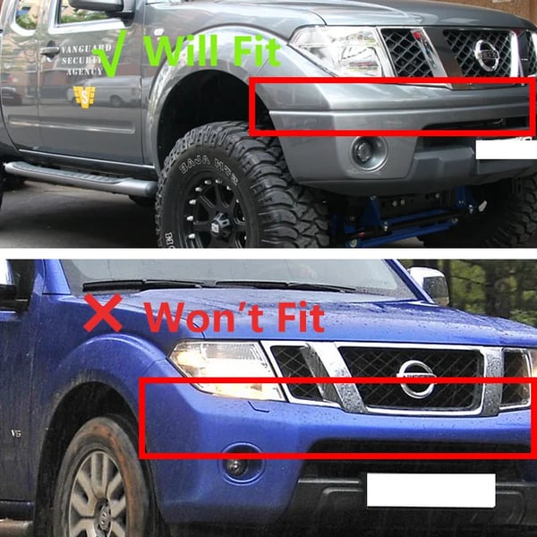 Hættebeskytter, Holdbart ABS-materiale, Nem installation, Kompatibel med Nissan Navara D40 2006-2009,motorhjelm Beskytter