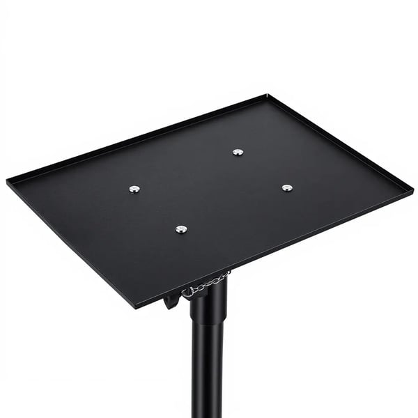 Projektorstand, Justerbar Højde, Bred Bakke,sort