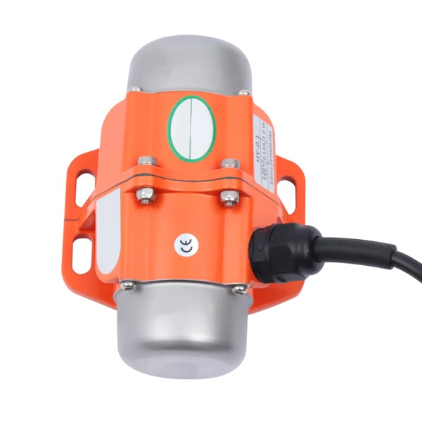 Vibrationsmotor, Justerbar Excentrisk Blok, IP65 Beskyttelse,Appelsin