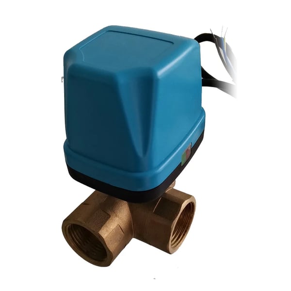 Elektrisk ventil, 6W effekt, G1-1/4 krop, hurtig respons