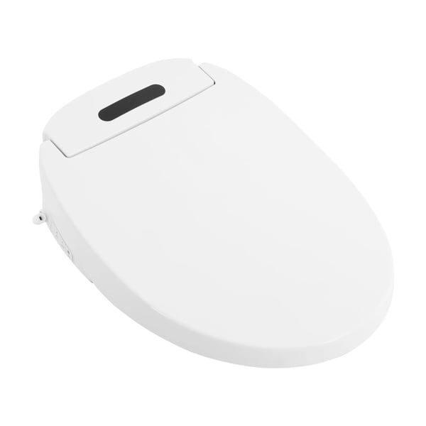 Intelligent Toilet Cover, Opvarmet Sæde, Fjernbetjeningsfunktioner,220V, EU Stik, HVID