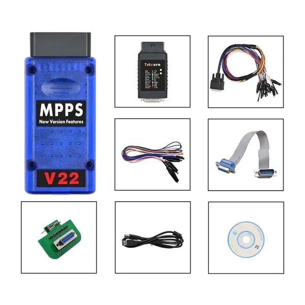 ECU Diagnostiikkatyökalu, Pituus 25 cm, Leveys 15 cm, Korkeus 10 cm, Paino 1 kg, Ohjelmistoversio V22.2.3.5