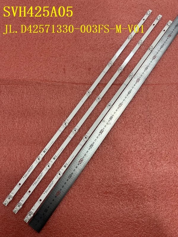 LED-taustavalo, Hisense 43A6101EE, H43B7120, lle