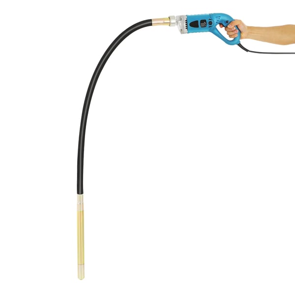 Elektrisk Beton Vibrator, 1300W Effekt, 1,5m Rækkevidde,Blå