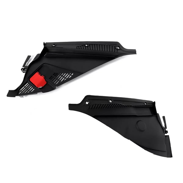 Vinduesvisker Cowl Cover Trim, Passer til BMW F20/F21/F22/F23/F87 2014-2021, Holdbar ABS-plast, Direkte erstatning,venstrehåndsdrift