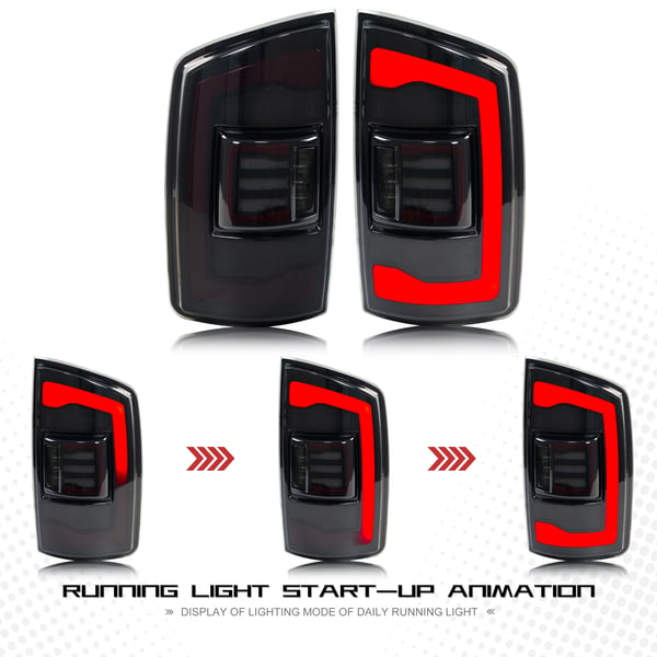 LED Baglygter, Sekventiel Blinklys, Plug-and-Play Installation