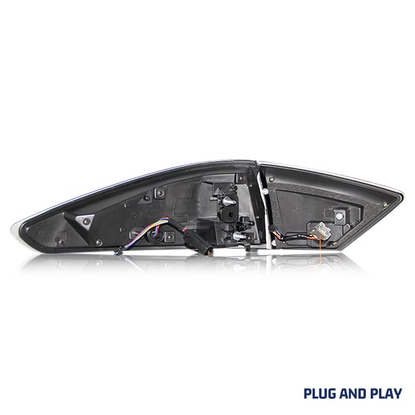 LED Baglygtesamling, 35 W Effektvurdering, 12 V Spænding, Vandtæt, Dynamisk Blinklys, Kompatibilitet: Ford Mondeo MK V 2013-2016