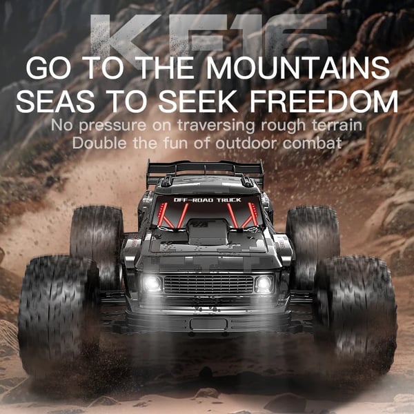 RC Bil, 70 KM/H Hastighed, 4WD Off-Road Ydeevne,KF16 3B CB