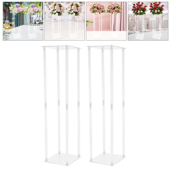 Blomsterstand, Minimalistisk Design, Holdbar Akryl Konstruktion,Klar