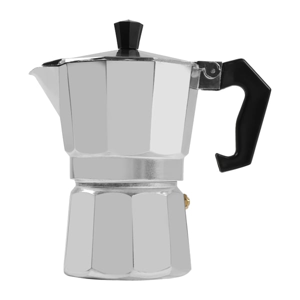 Elektrisk kaffemaskine, justerbar temperatur, automatisk opvarmning,Sølv
