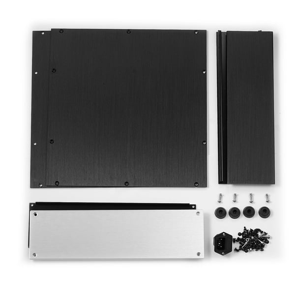 Forstærkerchassis, Aluminiumlegering, DIY-samling, Kompakt design