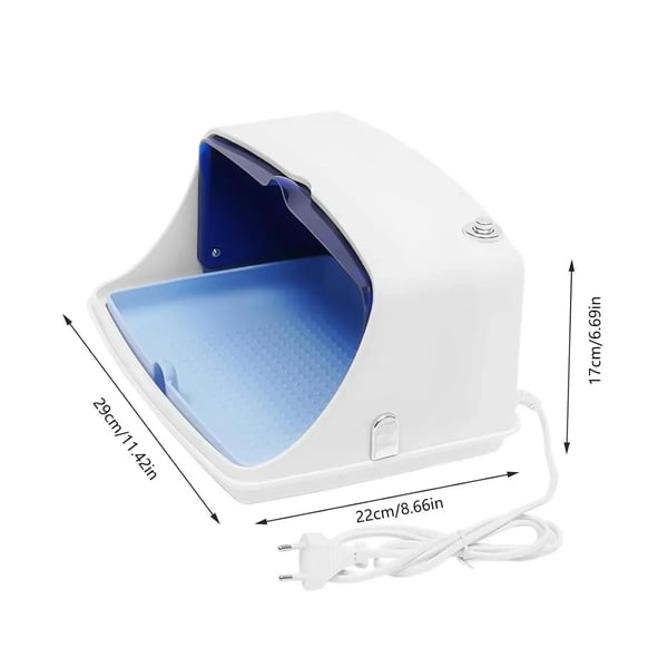 Manicure Værktøj Sterilisator, UV Desinfektion, Kompakt Design,HVID