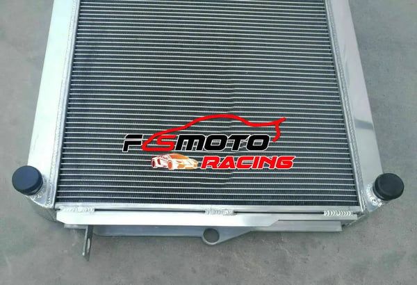 Aluminiumradiator, kraftig design, øget kølekapacitet, præcisionspasform