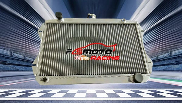 Sunbeam Alpine Series V Radiator, Aluminiumkonstruktion, Forbedret Køleeffektivitet, Nem Installation