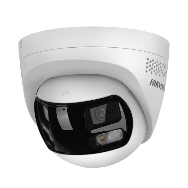 Netværk IP Kamera, 8MP Opløsning, 180° Bred Vinkel,2.8mm, 2PCS Kameraer