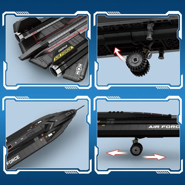 Samlingsmodel, Detaljeret Replica, Alsidig Dekoration,SR-71
