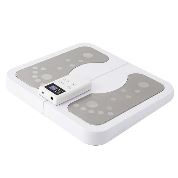 Fodmassageapparat, EMS-teknologi, 6 massageindstillinger,HVID, 220 V, EU Stik