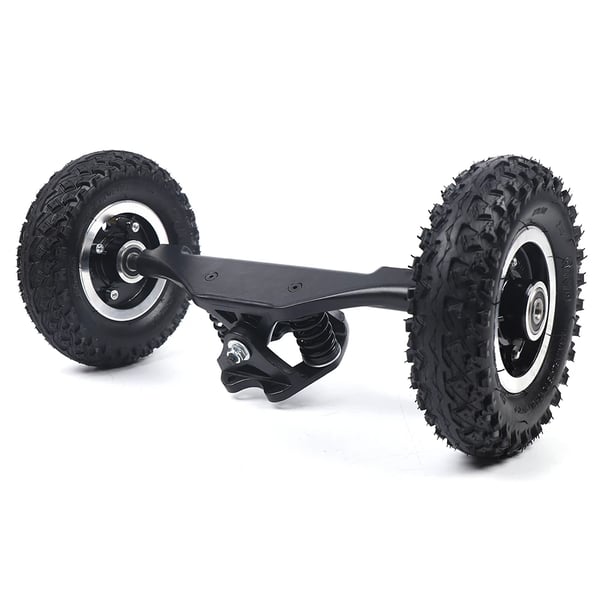 Offroad elektrisk skateboard truck, holdbar aluminiumskonstruktion, 8-tommer hjulstørrelse,sort