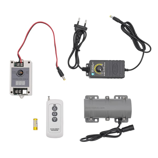 Vibrationsmotor, DC 12V, Hastighet upp till 3800RPM, Fjärrkontroll upp till 100m, 0.5A Ström, 8W Effekt