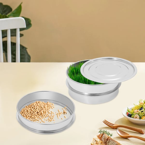 Frøspiringskit, To-niveau Design, Holdbarhed,Sølv
