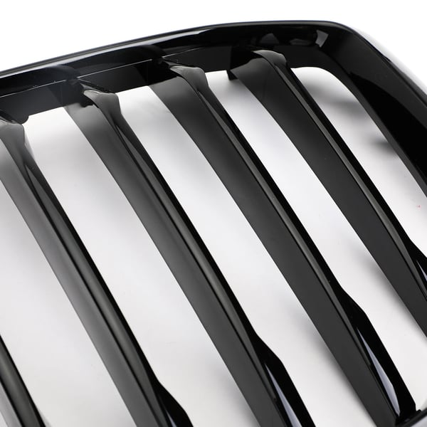 Racing Gitter, Glans Sort Finish, Hurtig Installation, Kompatibel med BMW,G05 GB Enkelt Slat