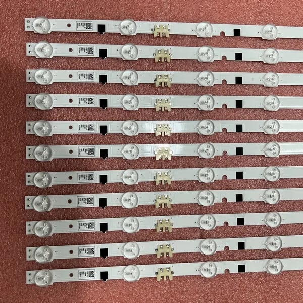 LED Baggrundsbelysningsstrimmel, Kobbermateriale, 22 Styk Kit, Egnet til Forskellige Modeller