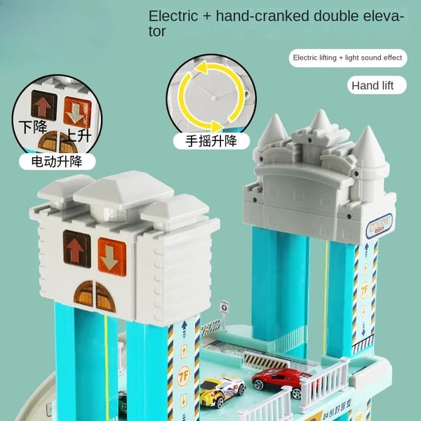 Parkeringsplads Sæt, Holdbart Design, Engagerende Legoplevelse,A