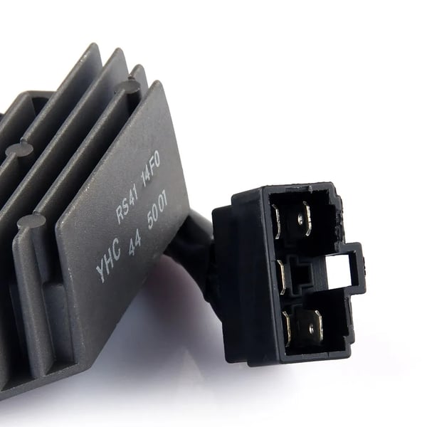 Spændingsregulator-ensretter, 12V, Passer til Suzuki AN400 1999-2002, Passer til Suzuki AN250 1998-2002, Kraftige komponenter