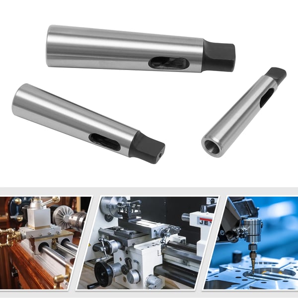 Morse Taper Adapter, Holdbart Materiale, Forbedrer Kompatibilitet,Sølv