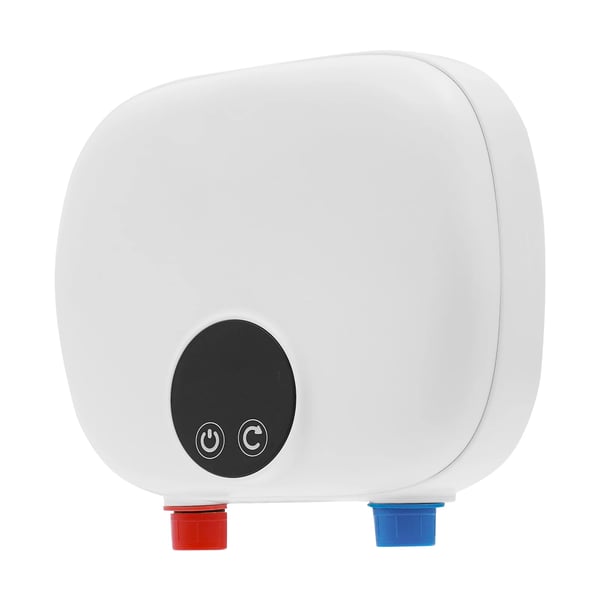 Øjeblikkelig vandvarmer, 5500W effekt, vægmonteret, temperaturinterval 30-55°C, startflow 800ml/min, vandtæt IPX4