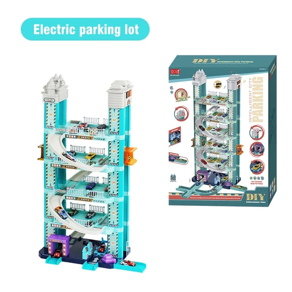 Parkeringsplads Sæt, Holdbart Design, Engagerende Legoplevelse,A