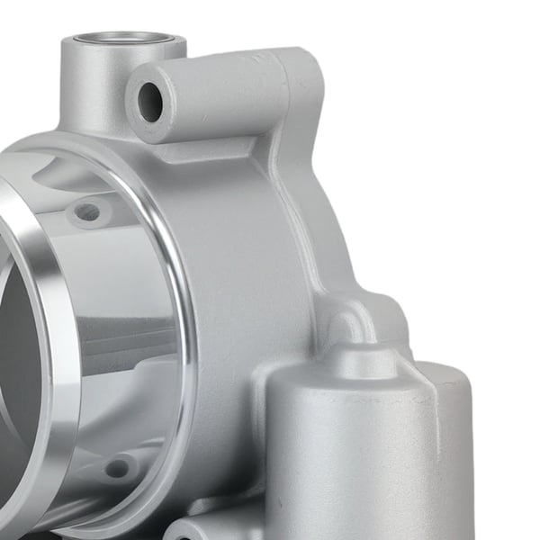 Throttle Body Samling, Aluminium Materiale, 20,0 cm Længde, 18,0 cm Bredde, 11,5 cm Højde, 950 g Vægt