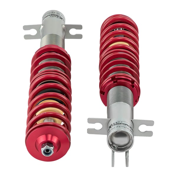 Racing Coilover Affjedringsstøddæmper, Højdejusterbar, Dobbelt Rør Design, Letvægts Aluminium