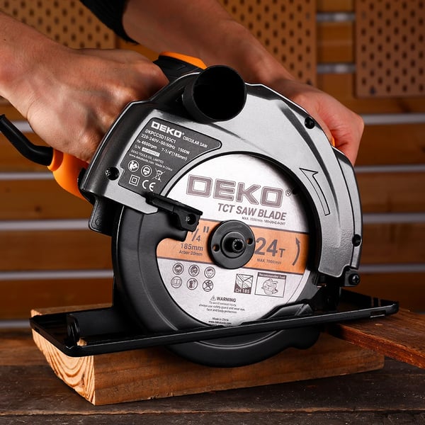 Cirkelsav, 1500W effekt, 4800 omdr./min hastighed, 185mm klinge diameter,DKPCCSD150C1