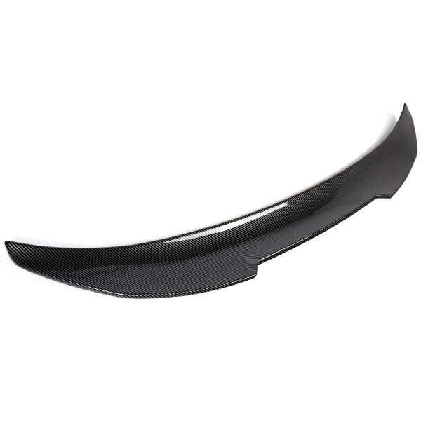Spoiler, ABS-plast, Enkel installation, Kolfiberlook