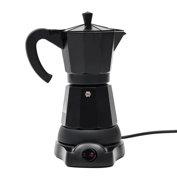 Elektrisk Kaffemaskine, 300ml Kapacitet, Moderne Design,sort