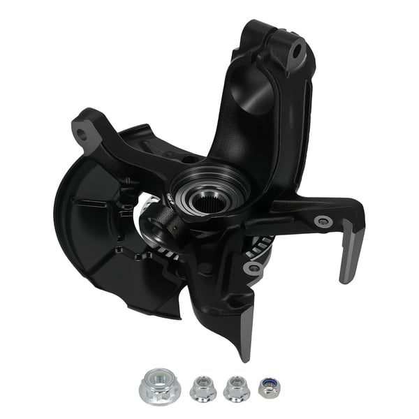 Styringsknuckle, Gussejern, Foran Førerside/Venstre, Direkte Erstatning, Audi A3 8L1 1.6 Kompatibilitet, Seat Leon 1M1 1.4 Kompatibilitet