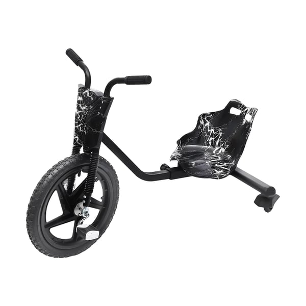 Drift Mobilitetsenhet, Justerbart Säte, Trehjulig Design,svart