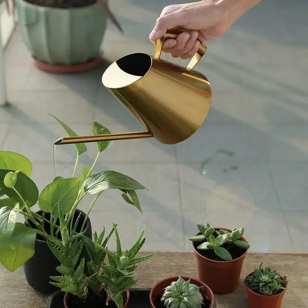 Vattenspruta, Hållbart Rostfritt Stål, Ergonomisk Design,Gul