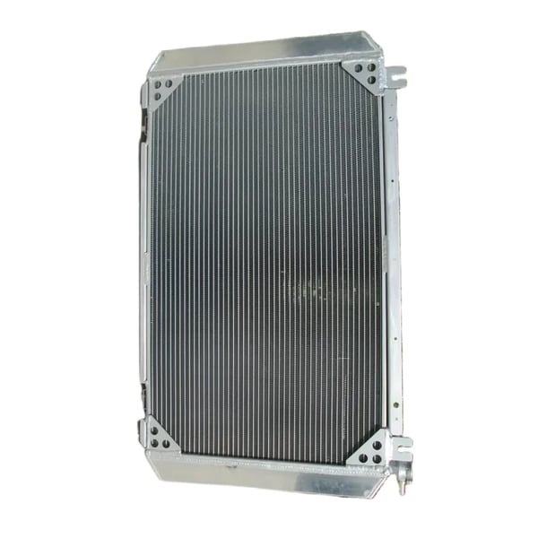 Radiator, aluminiumkonstruktion, 40% stigning i kølekapacitet, direkte erstatning, TIG-svejset design