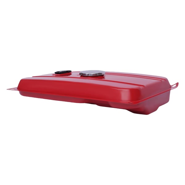 Brændstoftank, kapacitet 18,9 L / 5 Gal, dimensioner 54,8*36*10 cm, passer til bærbare generatorer, brændstofindløbsdiameter 7,8 cm, farve rød