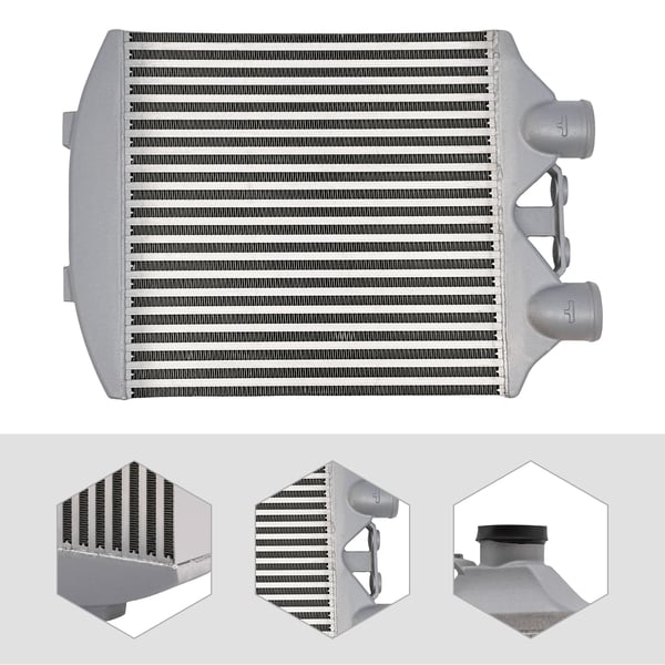 Intercooler, Aluminiumlegering Konstruktion, Forbedret Varmeafledning,Intercooler