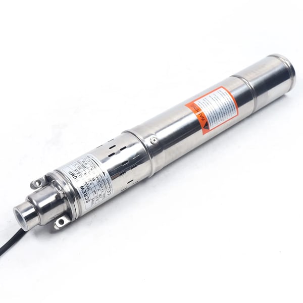 Dybbrøndspumpe, Rustfrit Stål Konstruktion, Høj Flow Rate,220V, EU