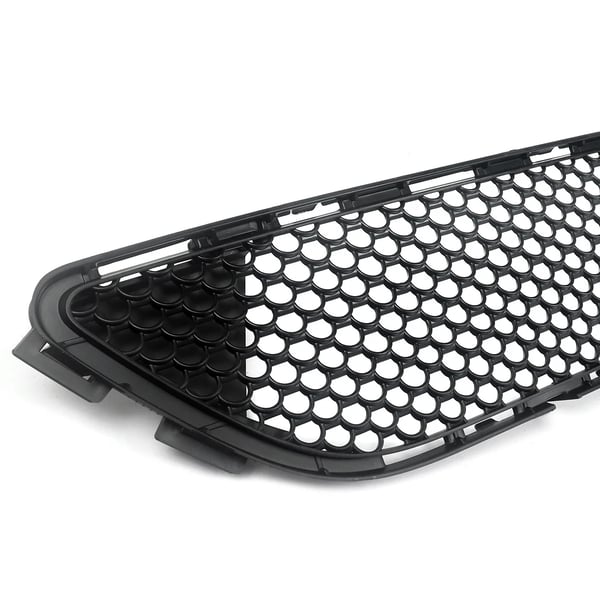 Front Bumper Lower Grille, Holdbart materiale, Nem installation, Kompatibel med Mercedes Benz, som vist