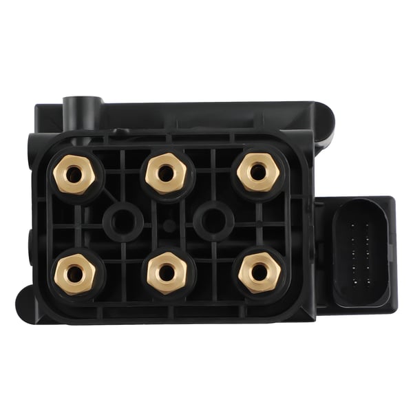 Luftaffjedrings solenoideventilblok, kompatibel med Audi Allroad, passer til A6 C5/C6, direkte erstatning for OEM, komponenter af høj kvalitet