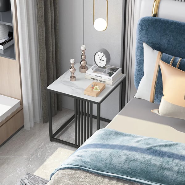 Slutbord, Moderne Stil, Let at Samle,HVID