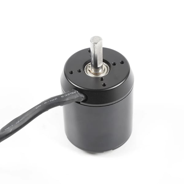 Børsteløs motor, 2970W effekt, 85% effektivitet, spændingsområde 24-60V, moment 2,5~4 N·m, omdrejningshastighed 2880-7200 rpm