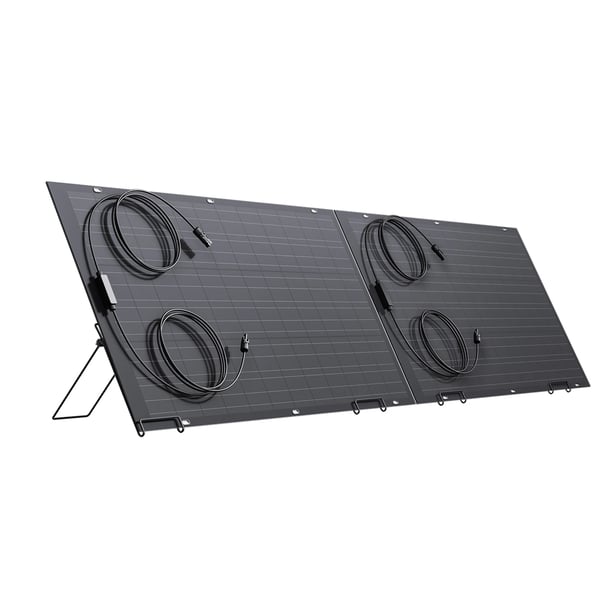 Solpanel Kit, Fleksibelt Design, Høj Effektivitet,120W * 4