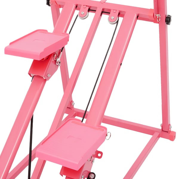 Trappe Stepper, Kompakt Design, Holdbar Konstruktion,Pink