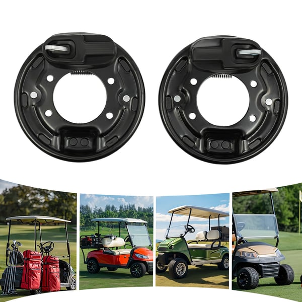 Golfvogns Bremsesamling, Premium Materiale, Forbedrede Sikkerhedsfunktioner,sort